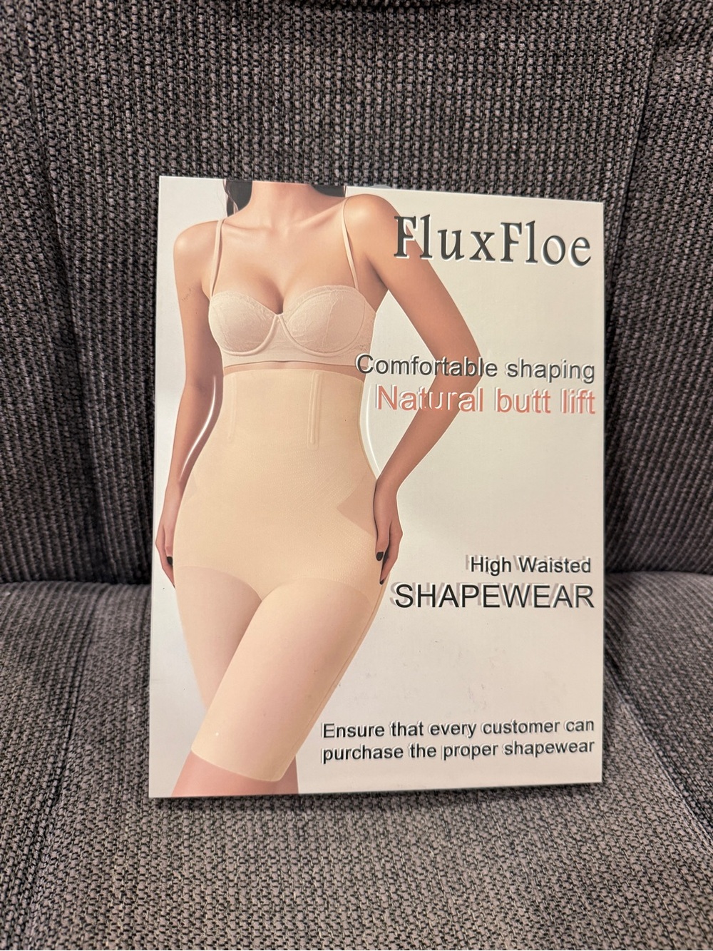 High-Waisted‎ Shapewear Shorts in Nude - Tummy control Size M & L for Ladies